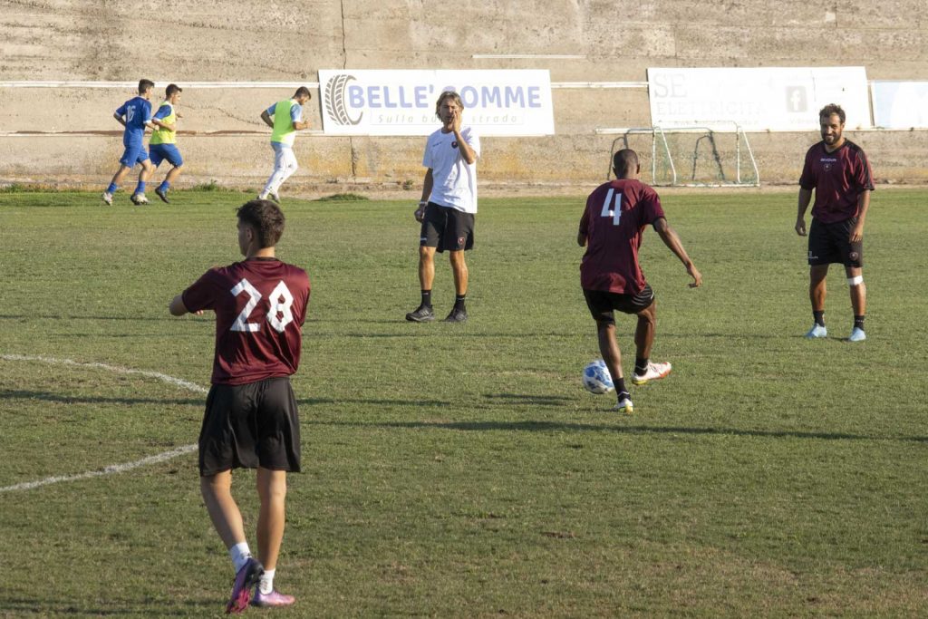 allenamento reggina-bocale sant'agata