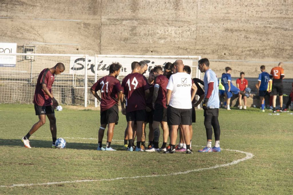 allenamento reggina-bocale sant'agata