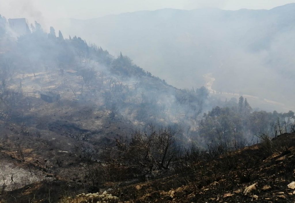 incendio gesso messina