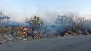incendio sterpaglie reggio calabria