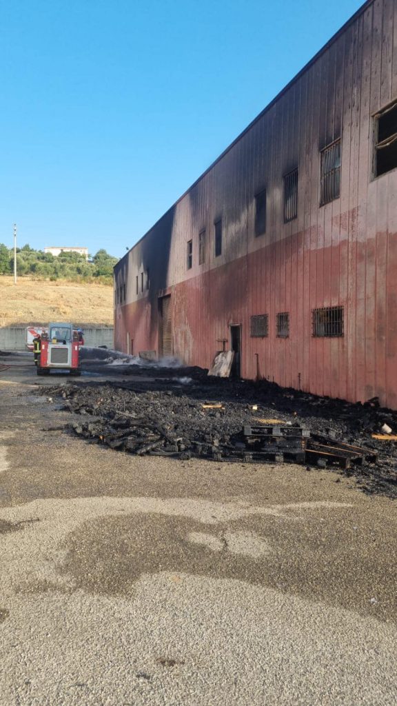 incendio torrefazionecaffè guglielmo