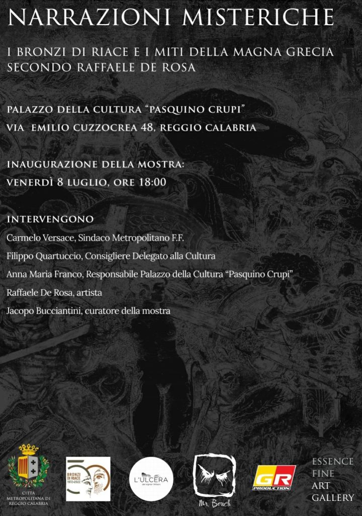 narrazioni misteriche - invito inaugurazione