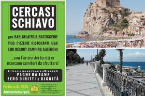 protesta usb scilla reggio calabria