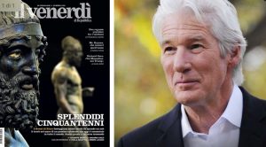 richard gere venerdì repubblica bronzi di riace
