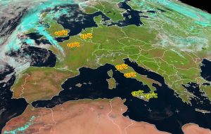 temperature massime europa 19 luglio 2022