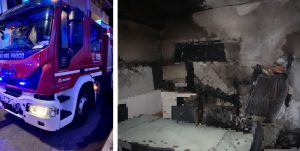 vigili del fuoco incendio abitazione