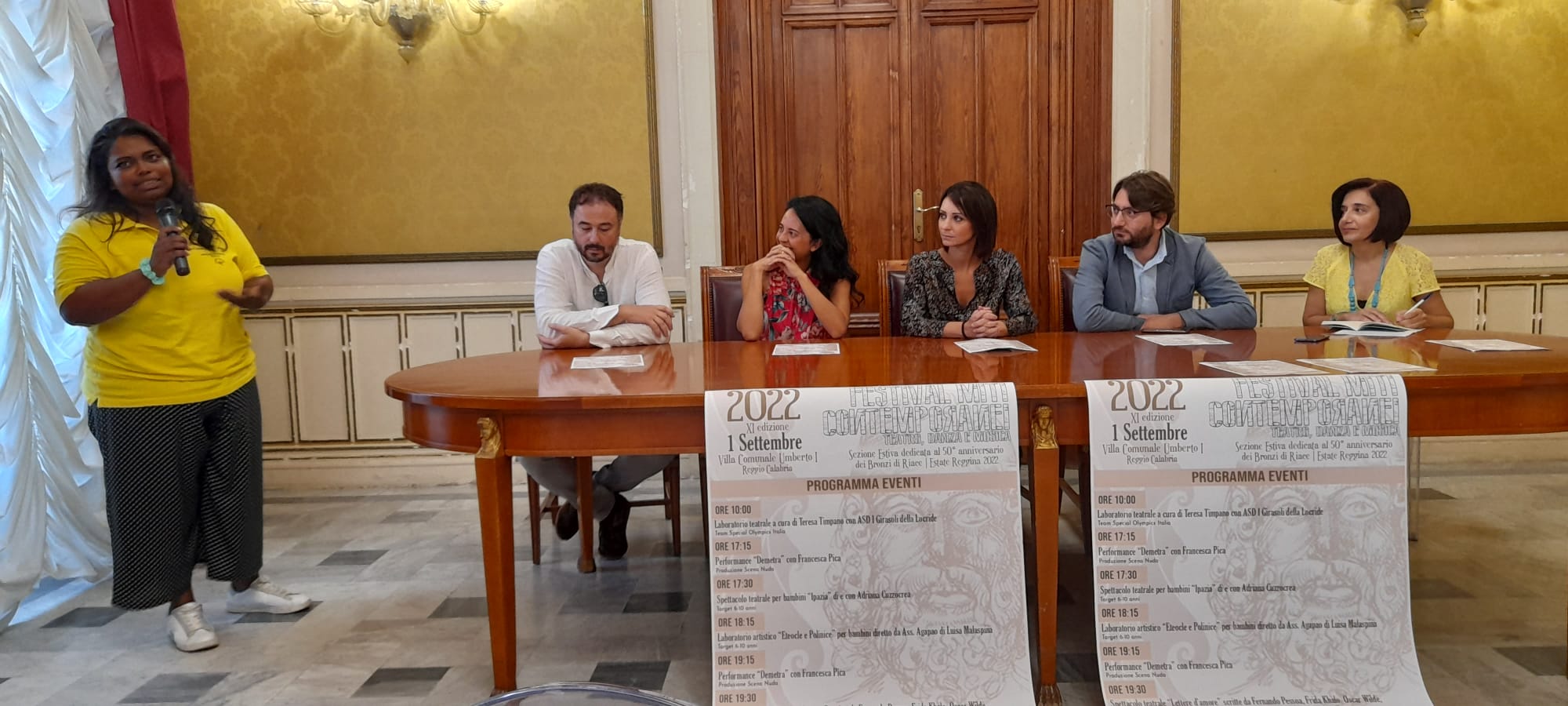 Conferenza stampa Miti contemporanei