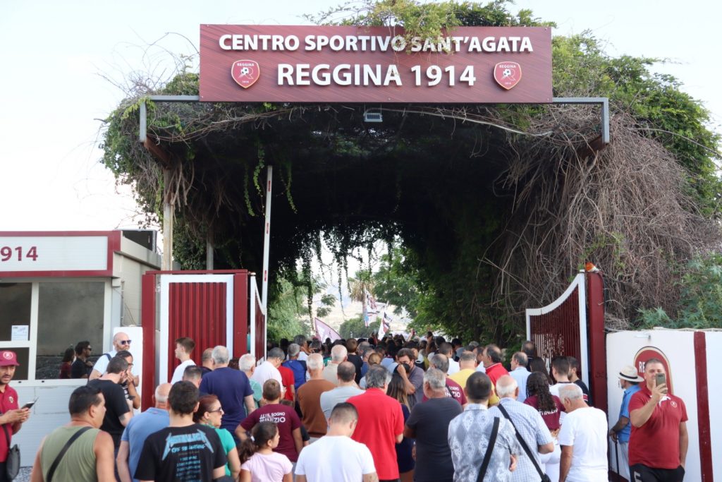 Incontro tifosi Reggina Sant'Agata