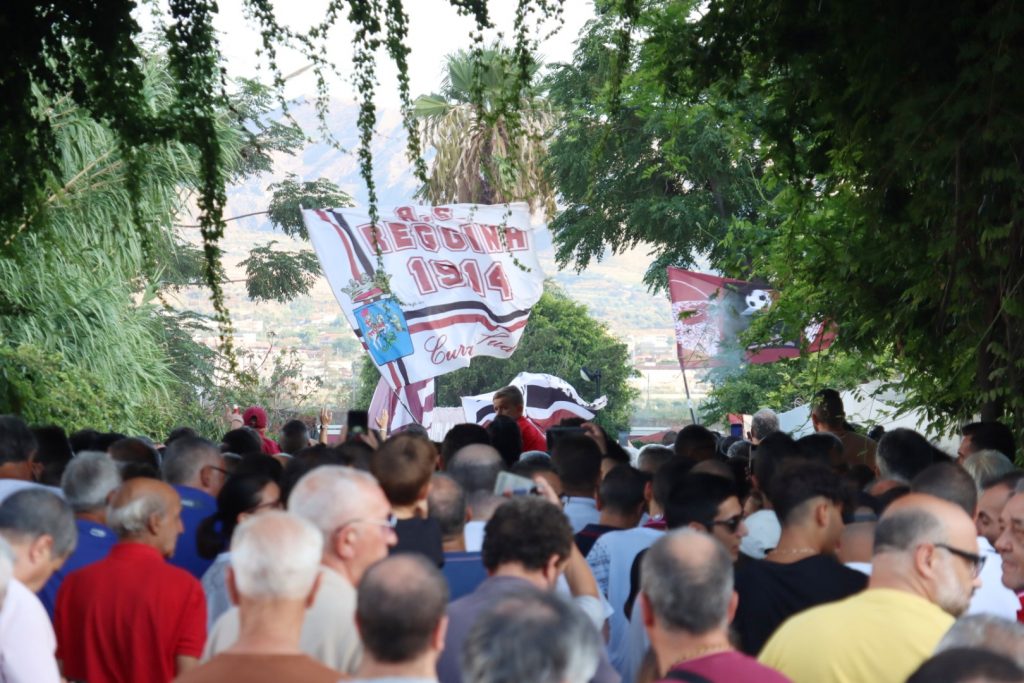 Incontro tifosi Reggina Sant'Agata