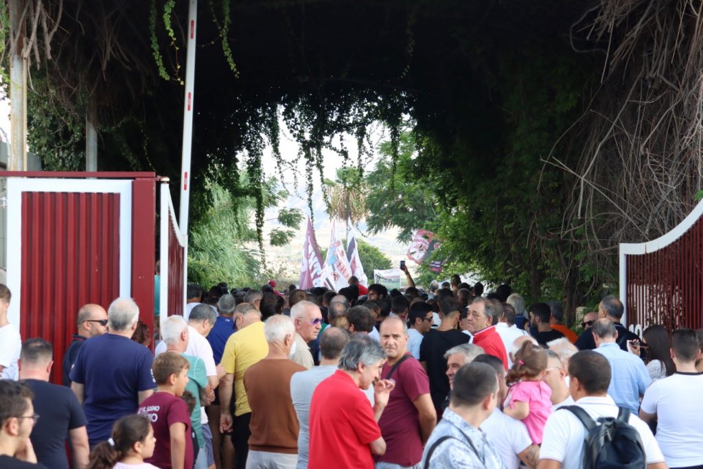 Incontro tifosi Reggina Sant'Agata