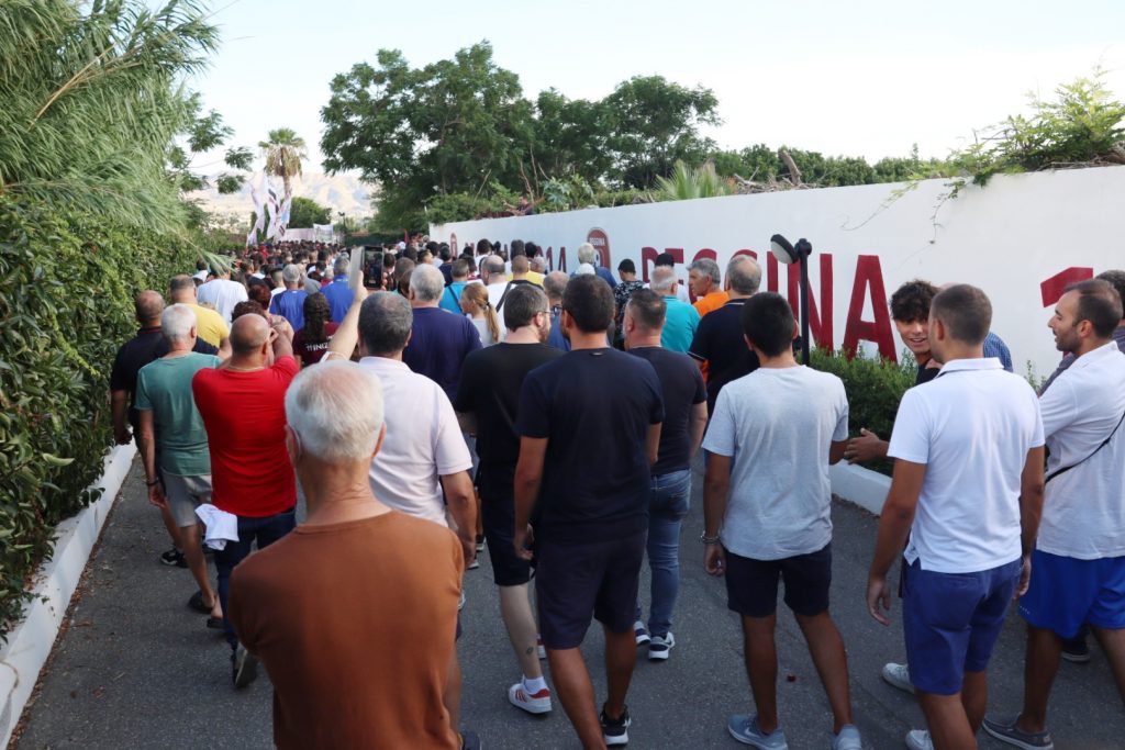 Incontro tifosi Reggina Sant'Agata