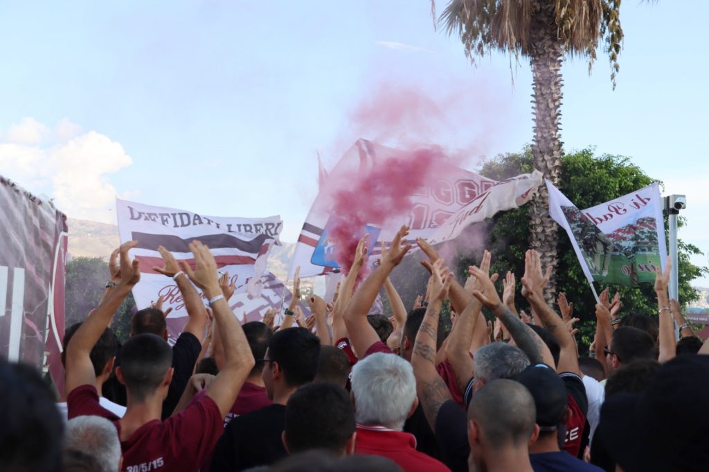 Incontro tifosi Reggina Sant'Agata