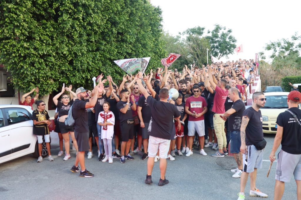 Incontro tifosi Reggina Sant'Agata