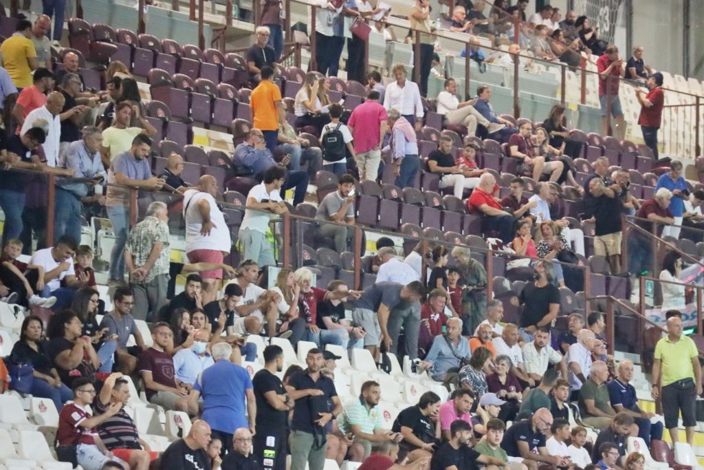 Reggina-Sudtirol tifosi Granillo