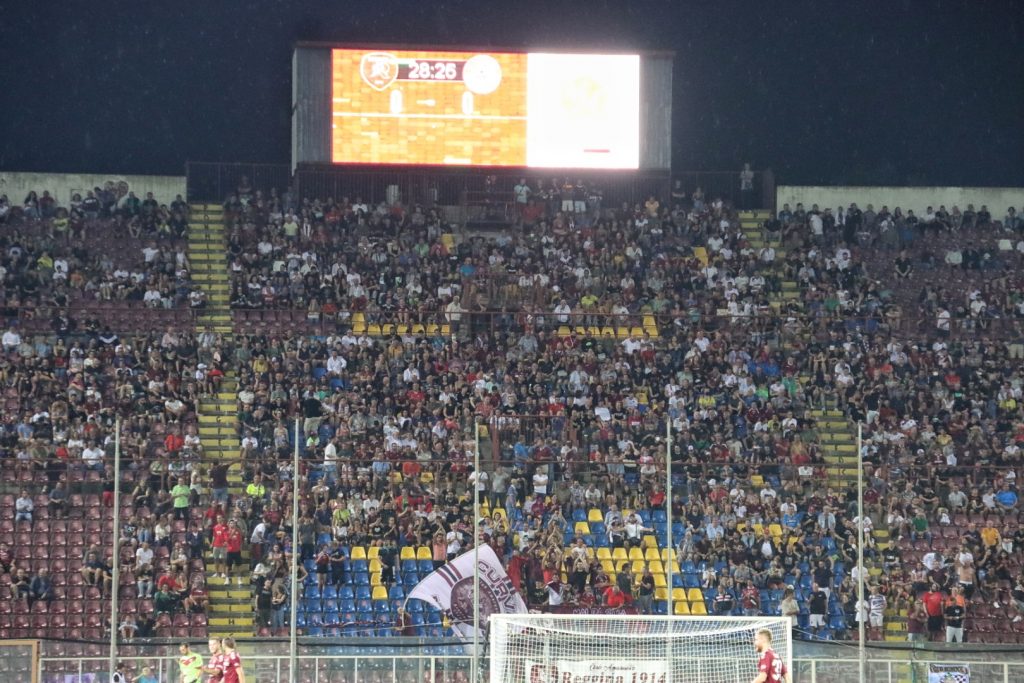 Reggina-Sudtirol tifosi granillo