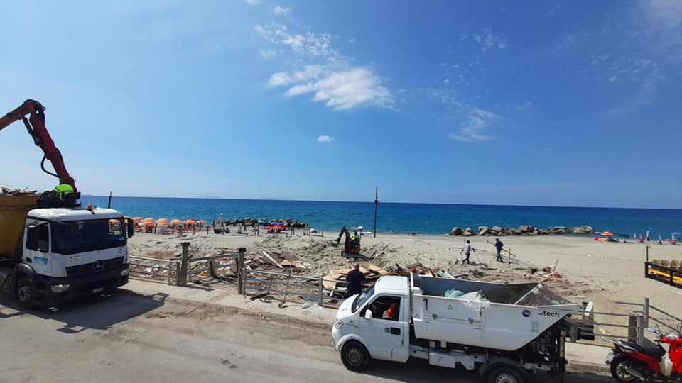 abbattuto ex lido rodia