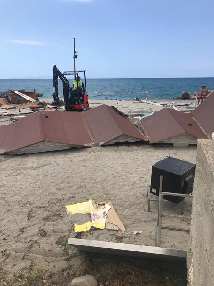 abbattuto ex lido rodia