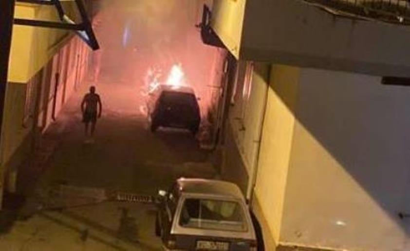 auto incendiate reggio calabria