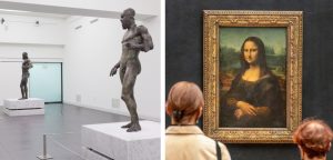 bronzi di riace gioconda