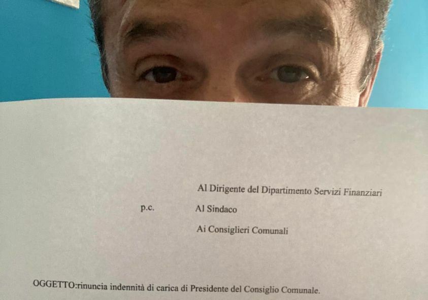 cateno de luca indennità presidente consiglio comunale