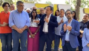 cateno de luca presenta liste a palermo