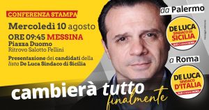 conferenza messina de luca