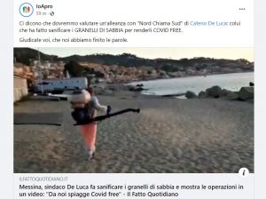 io apro de luca