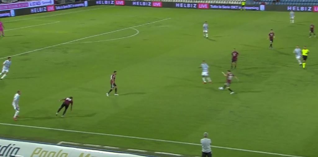 la Reggina si alza e giraudo in anticipo