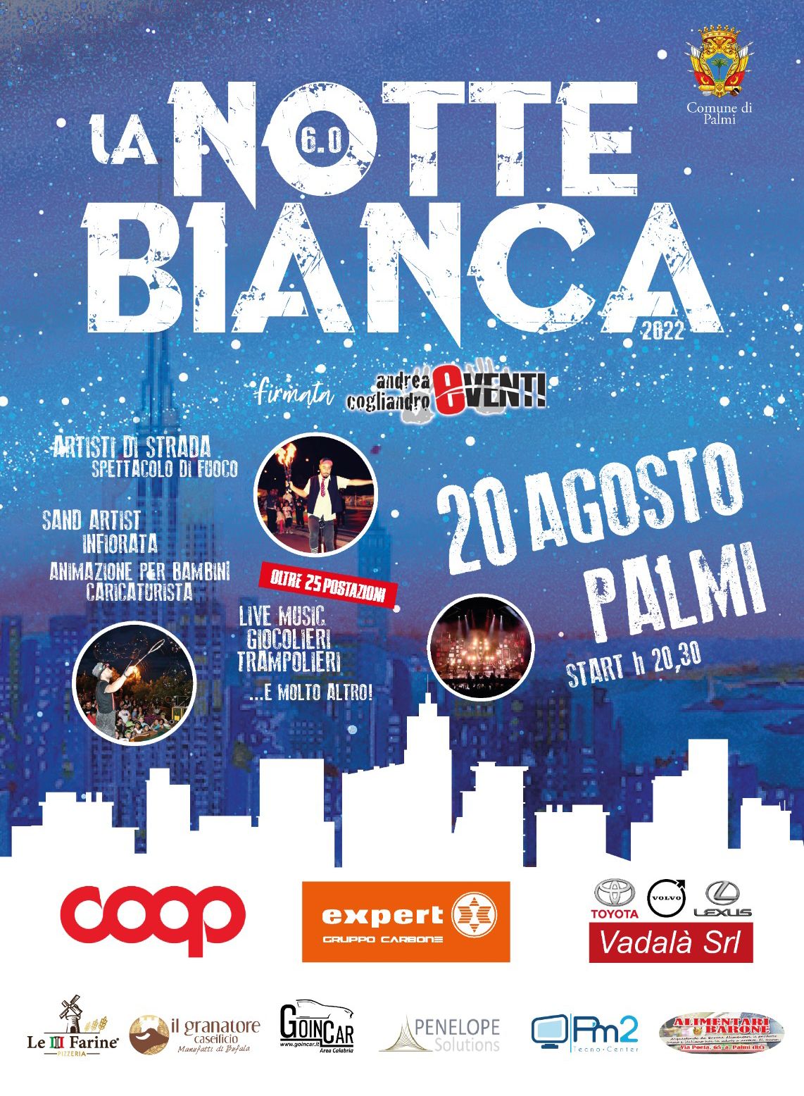 notte bianca palmi
