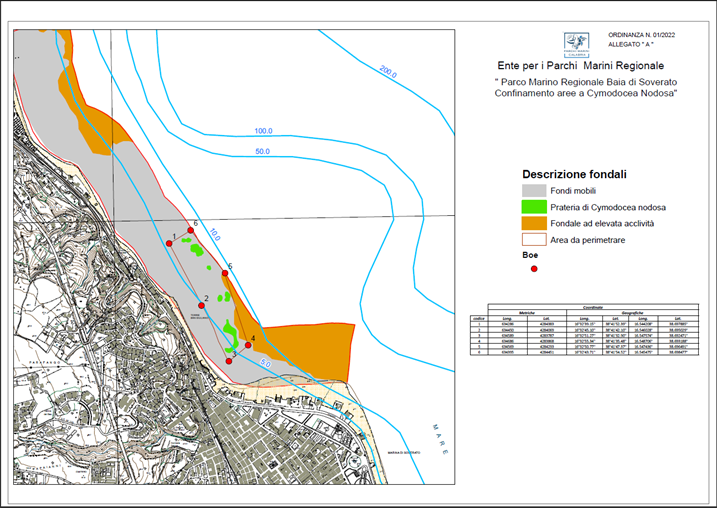 parco marino regionale baia di soverato