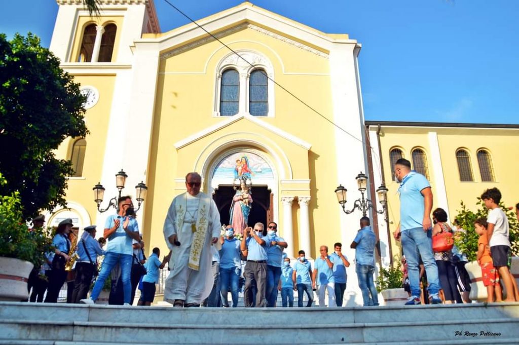 processione madonna porto salvo gallico marina 7 agosto 2022