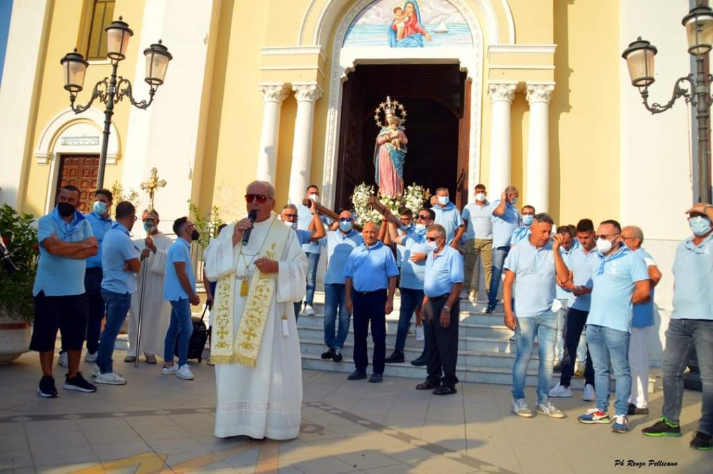 processione madonna porto salvo gallico marina 7 agosto 2022
