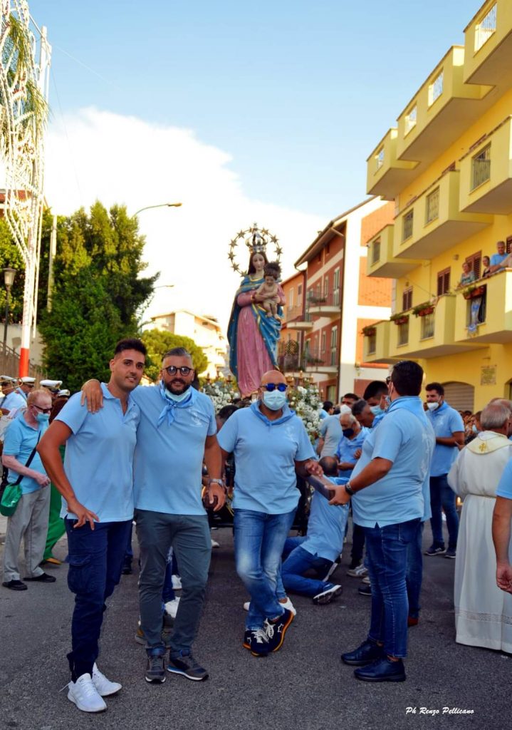processione madonna porto salvo gallico marina 7 agosto 2022
