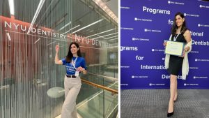 roberta iaria attestato corso dentisti università new york