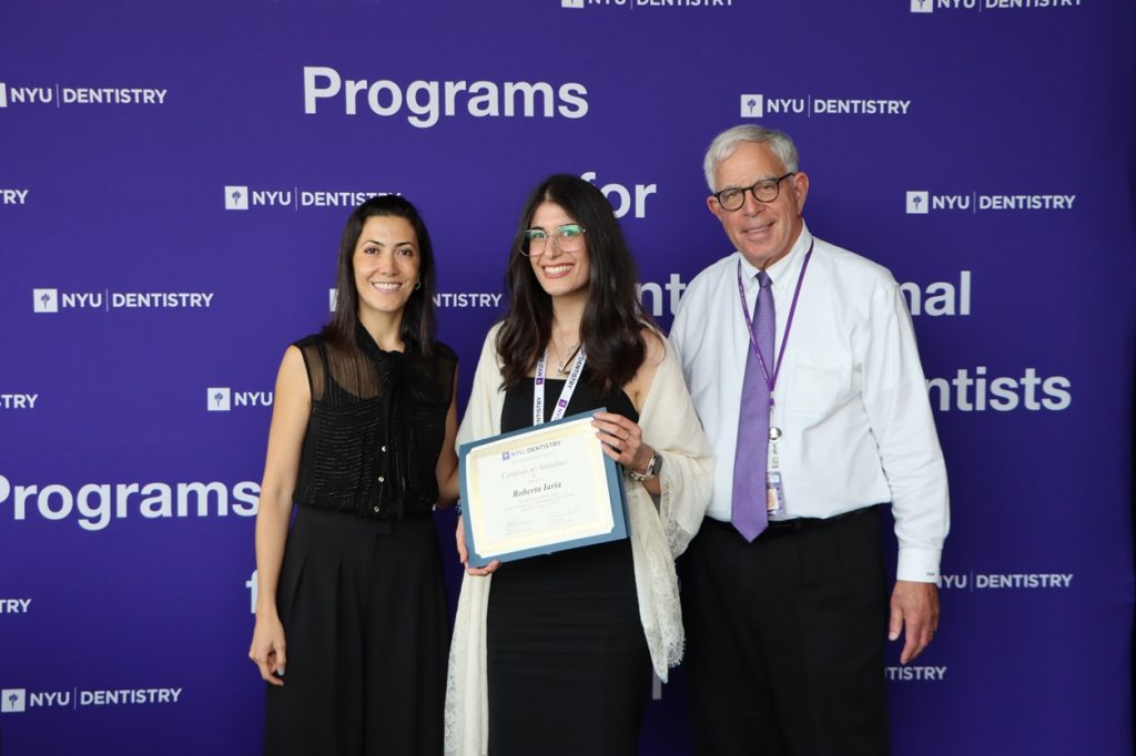 roberta iaria università per dentisti new york