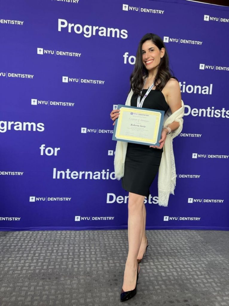 roberta iaria università per dentisti new york