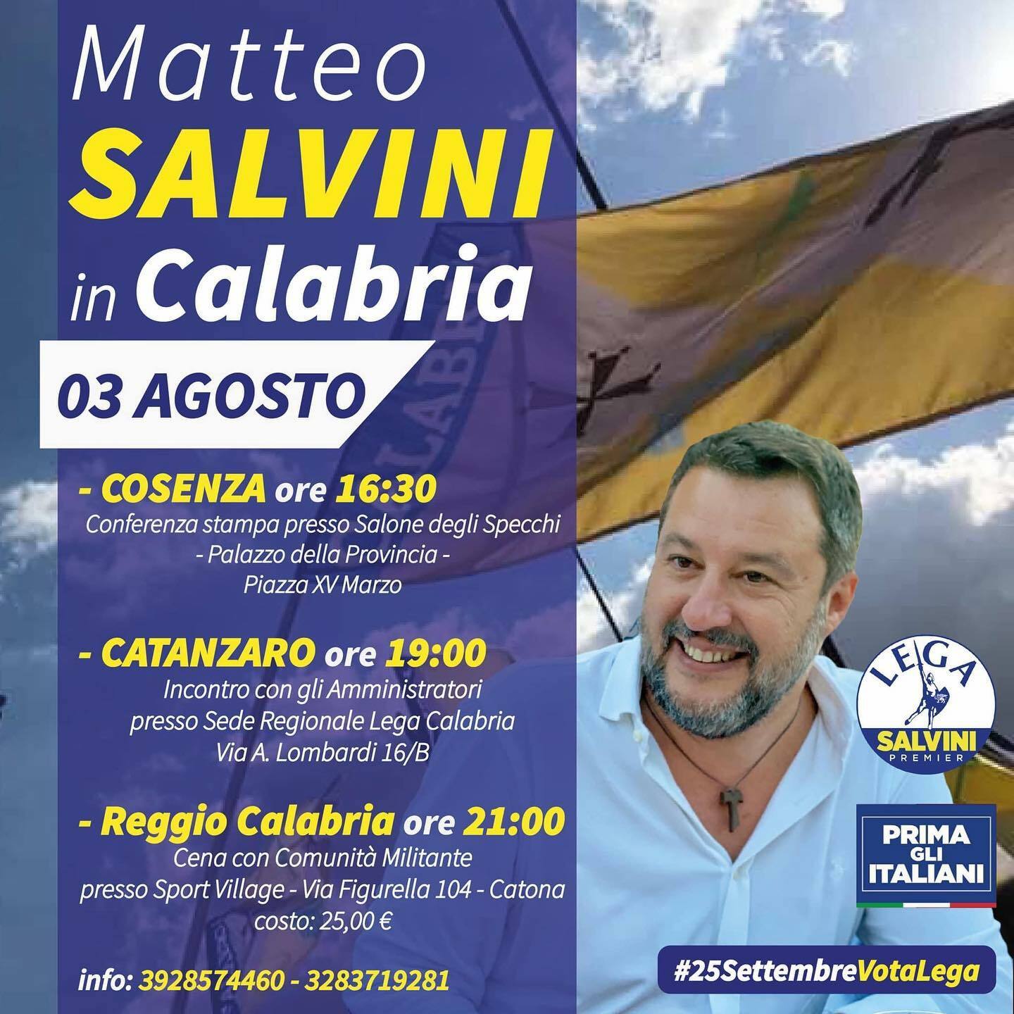 salvini calabria