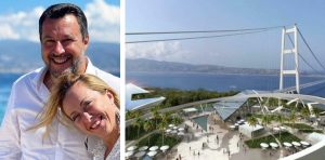 salvini meloni ponte sullo stretto