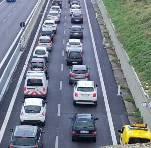 traffico autostrada gallico incidente anas