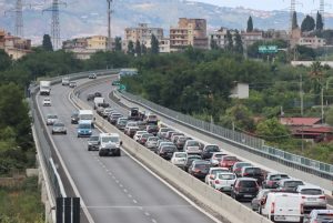 traffico autostrada gallico incidente anas