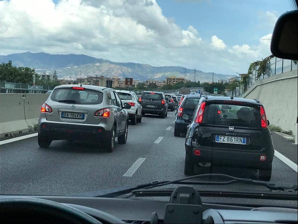 traffico autostrada gallico polizia stradale anas
