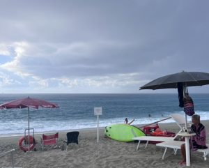 Maltempo palmi spiaggia 11 settembre 2022