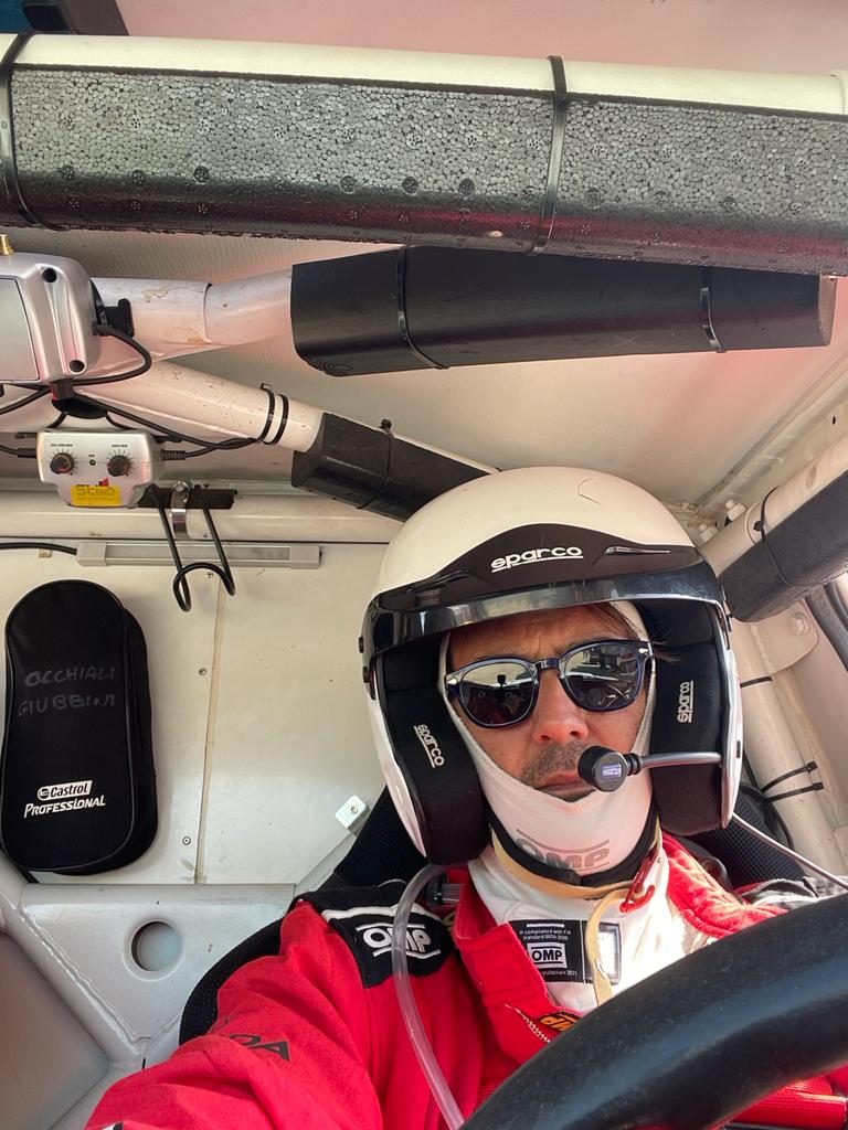 Antonio Ricciari in gara alla Dakar 2022