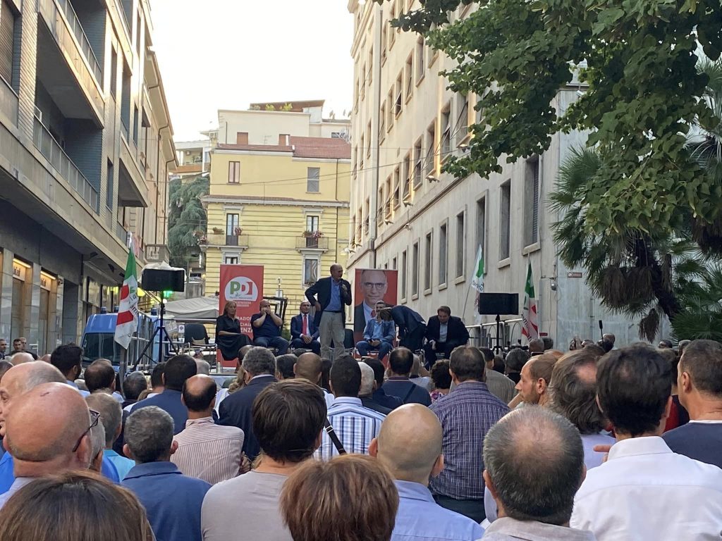 Bersani a Cosenza