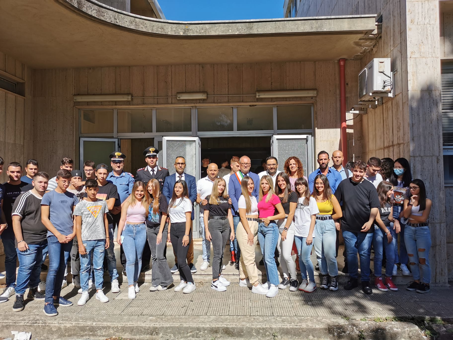 Carabinieri incontro studenti Gemelli Careri
