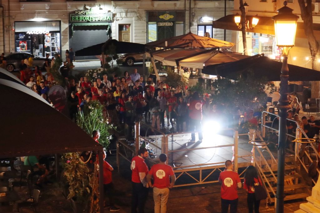 Comizio Italia Sovrana Popolare reggio calabria