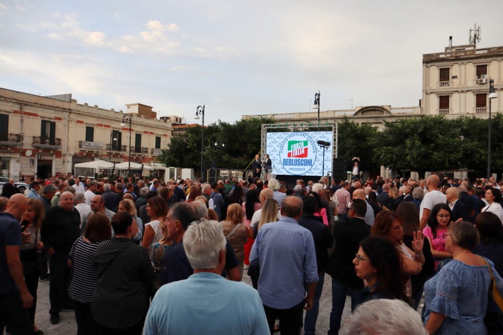 Comizio Occhiuto e Cannizzaro