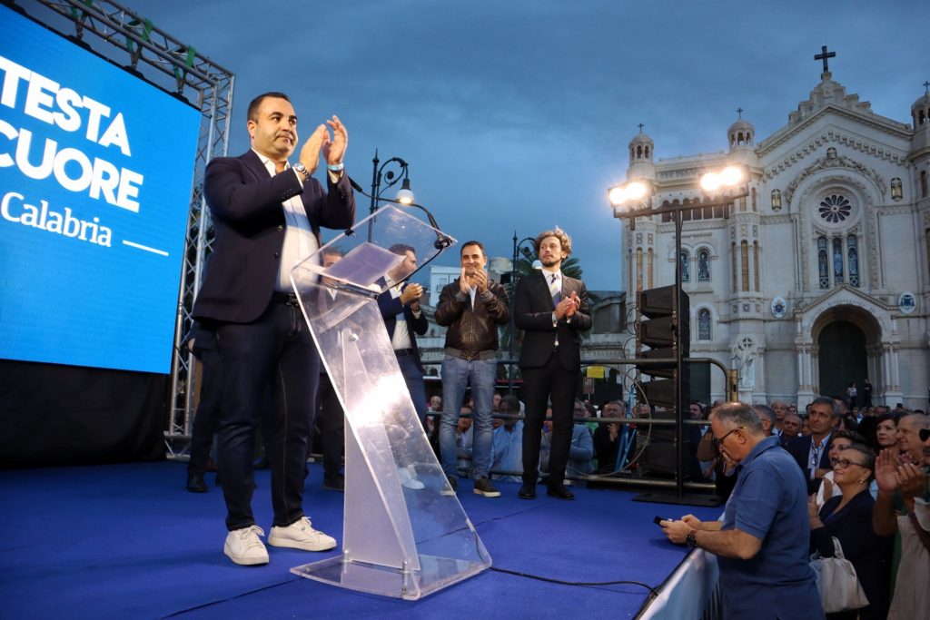 Comizio Occhiuto e Cannizzaro