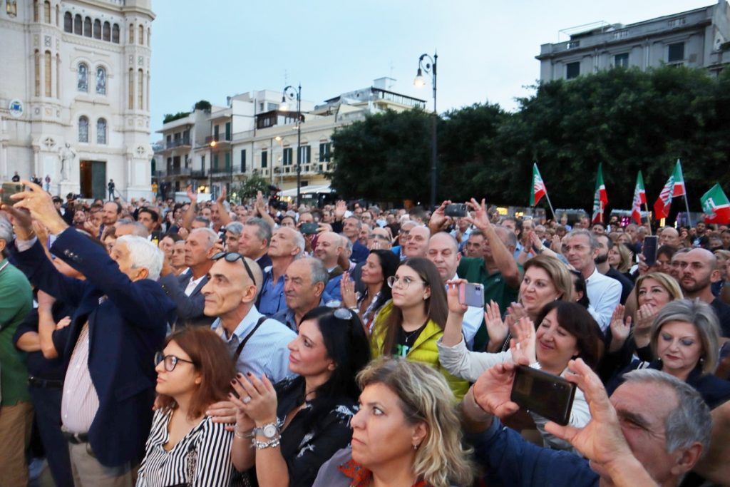 Comizio Occhiuto e Cannizzaro