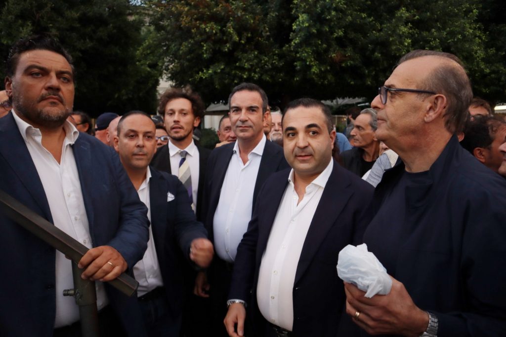 Comizio Occhiuto e Cannizzaro